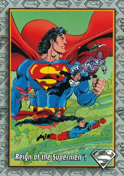 1993 SkyBox The Return of Superman #1 Reign of the Supermen! Front