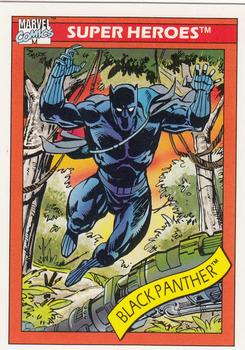 1990 Impel Marvel Universe #20 Black Panther Front