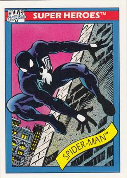 1990 Impel Marvel Universe #2 Spider-Man Front
