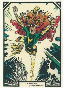 1989 Comic Images Marvel Comics Arthur Adams #4 Reborn Front