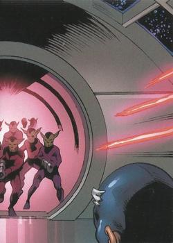 2011 Upper Deck The Avengers: Kree-Skrull War #1-01 THOR. GOD OF THUNDER. Back