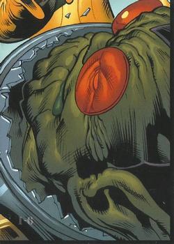 2011 Upper Deck The Avengers: Kree-Skrull War #1-06 SKRULL WARSHIP INFILTRATOR. Back