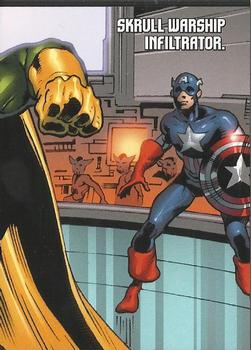 2011 Upper Deck The Avengers: Kree-Skrull War #1-06 SKRULL WARSHIP INFILTRATOR. Front