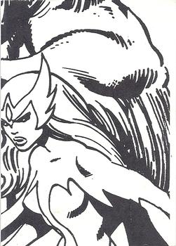 1989 Comic Images Marvel Comics The Best of John Byrne #45 Phoenix Back