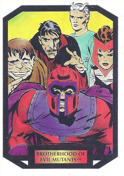 1987 Comic Images Marvel Universe II Colossal Conflicts #10 Brotherhood of Evil Mutants Front