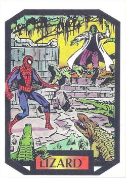 1987 Comic Images Marvel Universe II Colossal Conflicts #41 Lizard Front