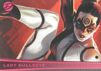 2011 Rittenhouse Marvel: Dangerous Divas #10 Lady Bullseye Front