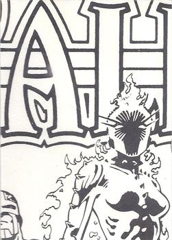 1989 Comic Images Excalibur #27 Phoenix Back
