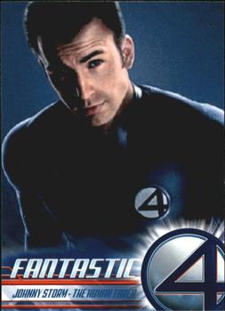 2005 Upper Deck Fantastic Four #4 Johnny Storm - The Human Torch Front