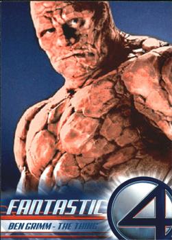 2005 Upper Deck Fantastic Four #5 Ben Grimm - The Thing Front