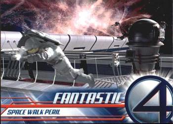 2005 Upper Deck Fantastic Four #19 Space Walk Peril Front
