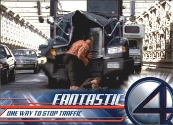 2005 Upper Deck Fantastic Four #30 One Way to Stop Traffic Front