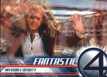2005 Upper Deck Fantastic Four #34 Invisible Beauty Front