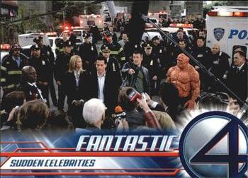 2005 Upper Deck Fantastic Four #37 Sudden Celebrities Front