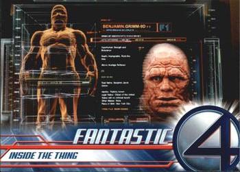 2005 Upper Deck Fantastic Four #40 Inside the Thing Front