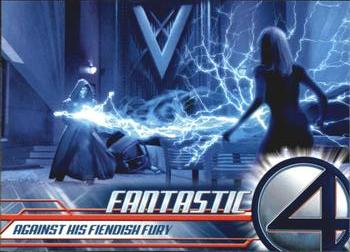 2005 Upper Deck Fantastic Four #75 Against His Fiendish Fury Front