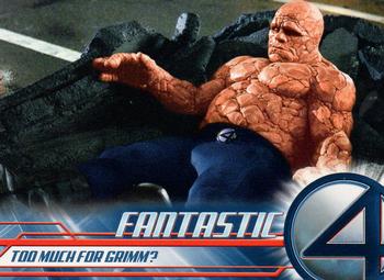 2005 Upper Deck Fantastic Four #81 Too Much for Grimm? Front