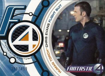 2005 Upper Deck Fantastic Four - Costume Cards #FF2 Human Torch Front