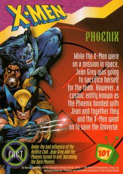 1995 Fleer Fox Kids Network #101 Phoenix Back