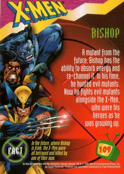 1995 Fleer Fox Kids Network #109 Bishop Back