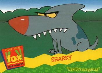 1995 Fleer Fox Kids Network #130 Sharky Front