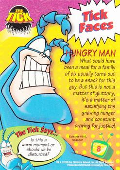 1995 Ultra Fox Kids Network #8 Hungry Man Back