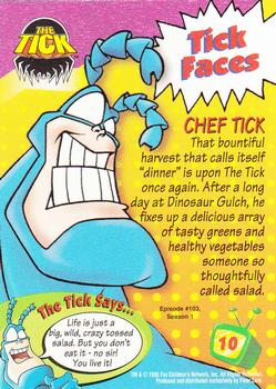1995 Ultra Fox Kids Network #10 Chef Tick Back