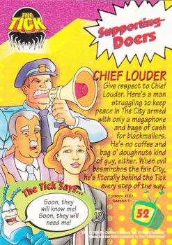 1995 Ultra Fox Kids Network #52 Chief Louder Back