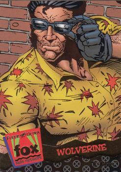 1995 Ultra Fox Kids Network #90 Wolverine Front