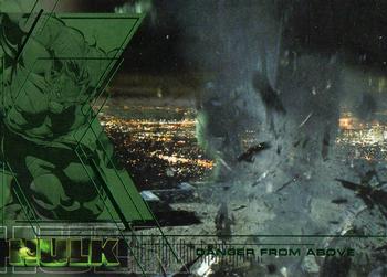 2003 Upper Deck The Hulk Film and Comic #1 Danger from Above Front
