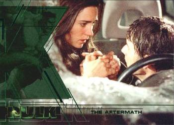 2003 Upper Deck The Hulk Film and Comic #12 The Aftermath Front