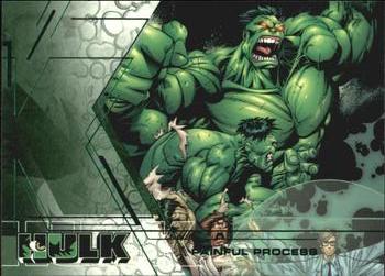 2003 Upper Deck The Hulk Film and Comic #18 Painful Process Front