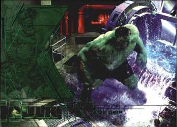 2003 Upper Deck The Hulk Film and Comic #21 Vice Grip Front