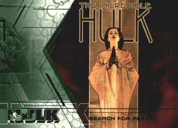 2003 Upper Deck The Hulk Film and Comic #27 Search for Peace Front