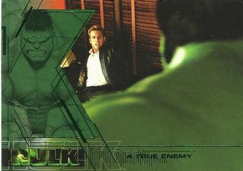 2003 Upper Deck The Hulk Film and Comic #33 A True Enemy Front