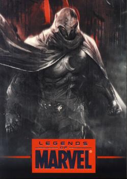 2012 Rittenhouse Legends of Marvel: Moon Knight #L9 (gray, buildings behind) Front