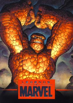 2012 Rittenhouse Legends of Marvel: Thing #L6 (fists above head) Front