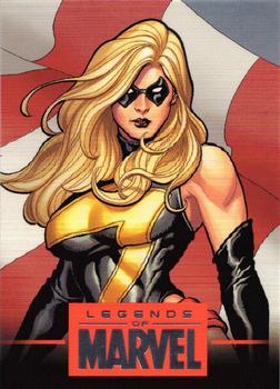 2012 Rittenhouse Legends of Marvel: Ms. Marvel #L2 Ms. Marvel Front
