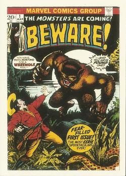 1991 Comic Images Marvel Comics First Covers II #1 Beware Front