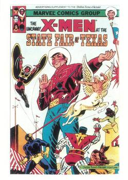 1991 Comic Images Marvel Comics First Covers II #10 The Uncanny X-Men at the State Fair of Texas Front