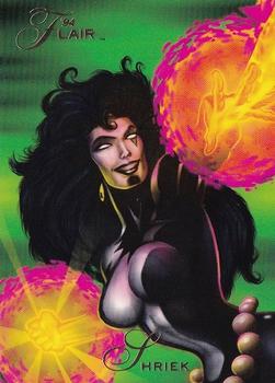 1994 Flair Marvel Annual #NNO Shriek Front