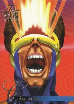 1995 Flair Marvel Annual #9 Cyclops Front
