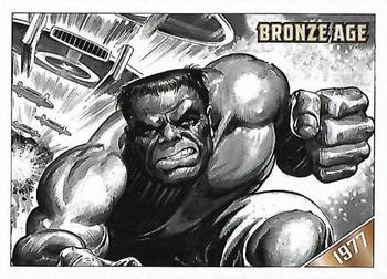 2012 Rittenhouse Marvel Bronze Age #46 The Rampaging Hulk #1 Front