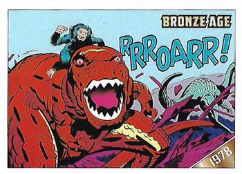 2012 Rittenhouse Marvel Bronze Age #50 Devil Dinosaur #1 Front