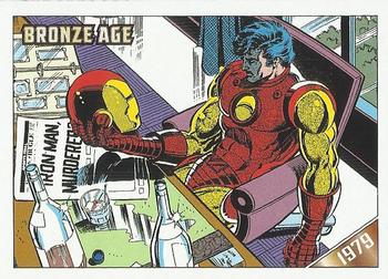 2012 Rittenhouse Marvel Bronze Age #54 Iron Man #128 Front