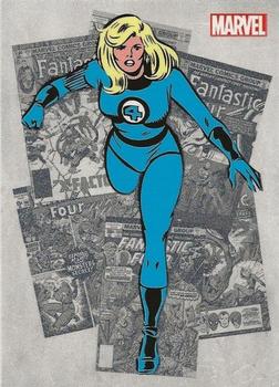 2012 Rittenhouse Marvel Bronze Age - Classic Heroes #CH9 Invisible Woman Front