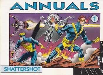 1992 Marvel Comics Annuals #1 Shattershot Front