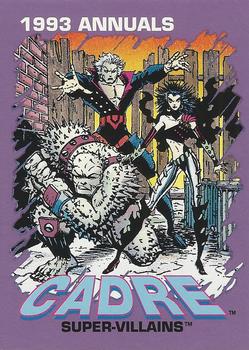 1993 Marvel Comics Annuals #5 Cadre Front
