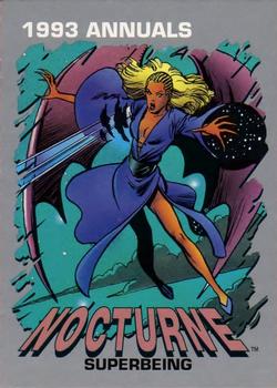 1993 Marvel Comics Annuals #20 Nocturne Front