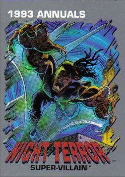 1993 Marvel Comics Annuals #22 Night Terror Front